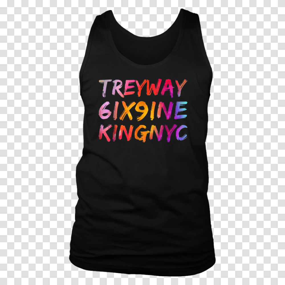 Stoopid Treyway Kingnyc Shirt Teefim, Apparel, Tank Top, Person Transparent Png