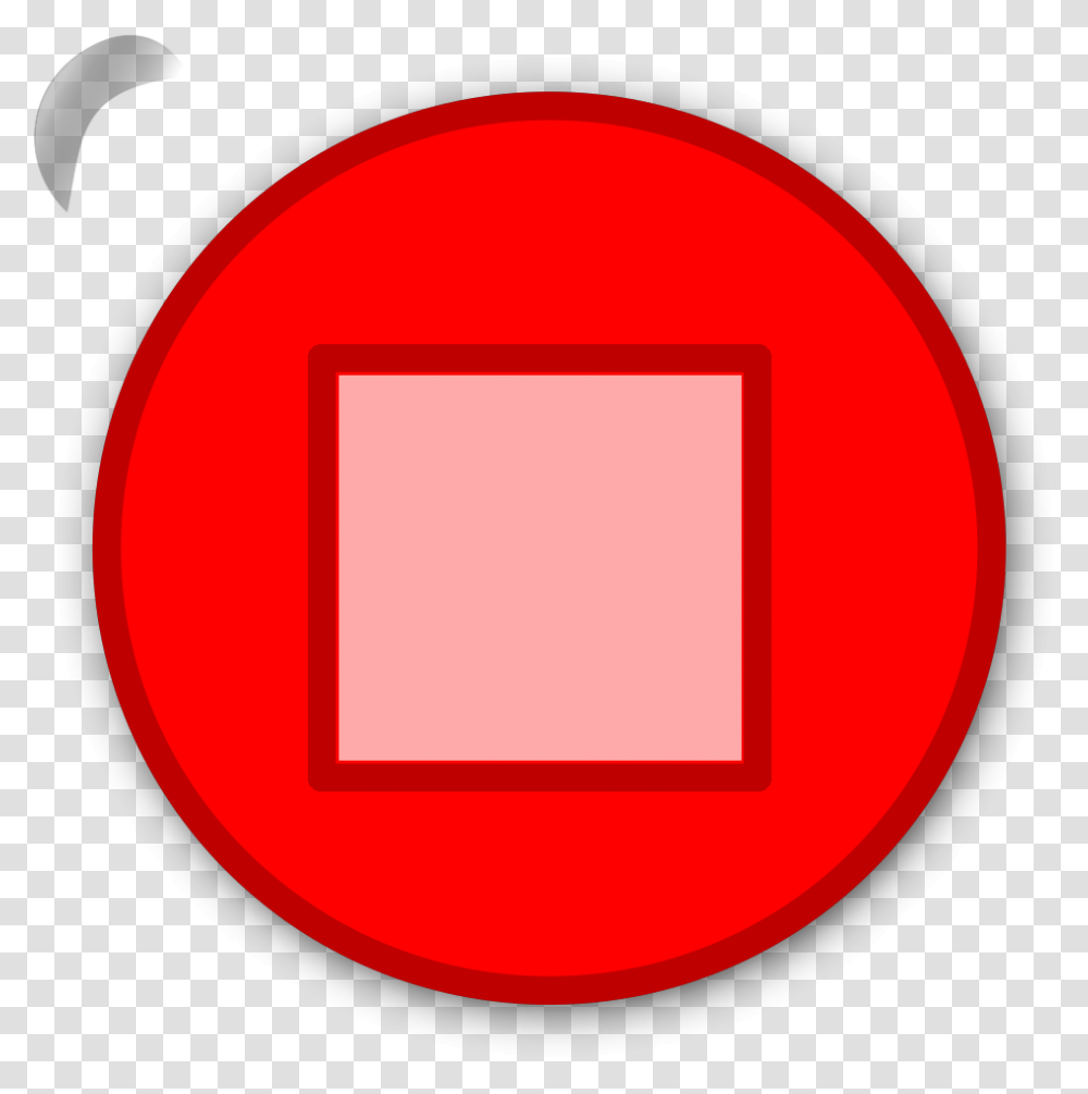 Stop Button Red Svg Clip Arts Download Circle, Symbol, Label, Text, Sign Transparent Png