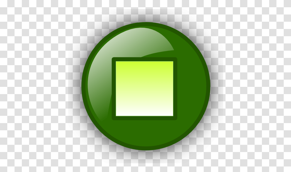 Stop Button Svg Clip Arts Green Stop Button, Sphere, Gemstone, Jewelry, Accessories Transparent Png