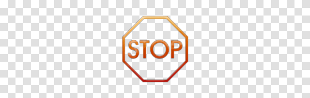 Stop Clipart Orange, Road Sign, Stopsign Transparent Png