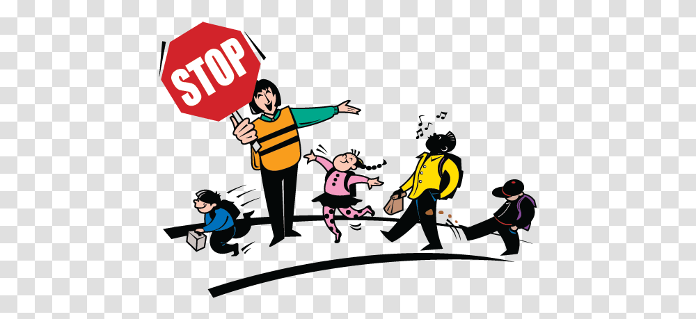Stop Clipart School Guard, Person, Human, People, Leisure Activities Transparent Png