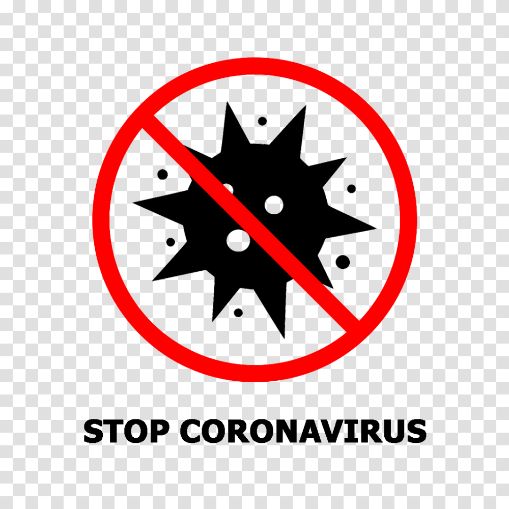 Stop Coronavirus, Sign, Star Symbol, Road Sign Transparent Png