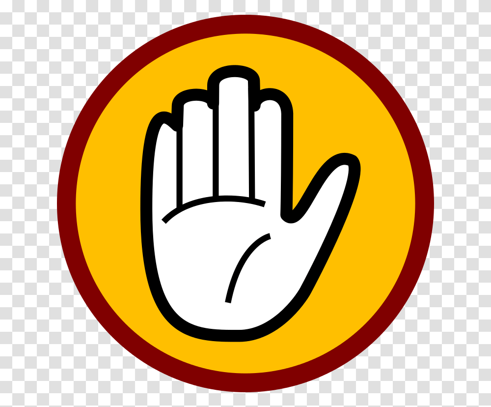 Stop Hand Caution Avoid Repetition, Apparel Transparent Png