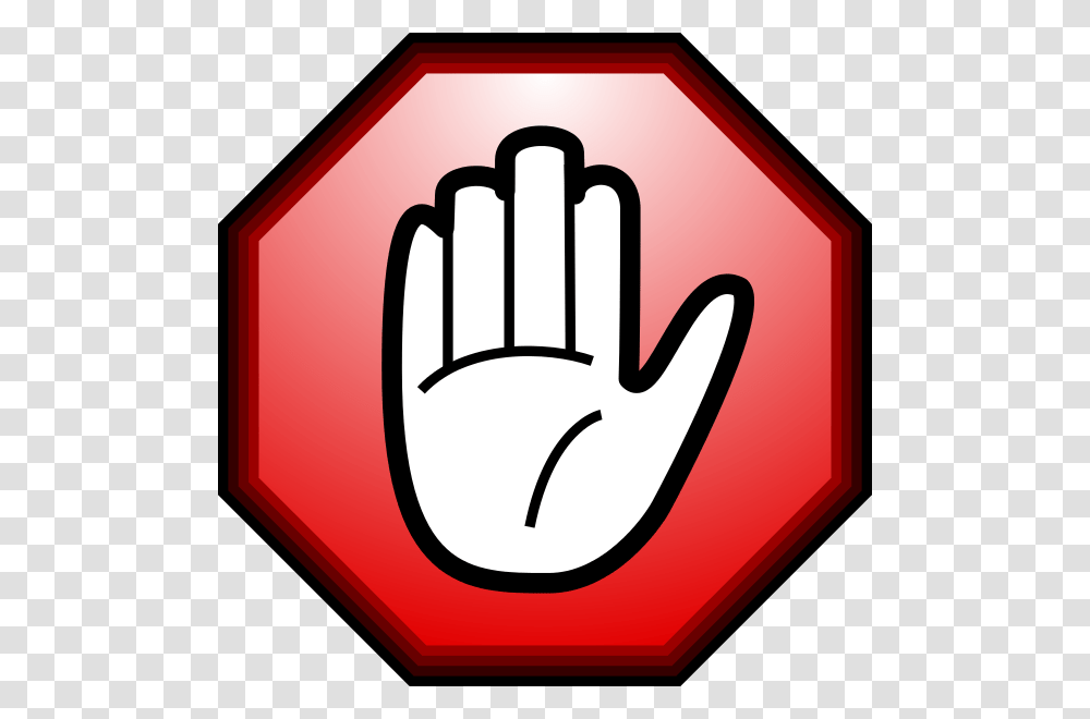 Stop Hand Clip Art Hand Stop Sign Clipart, Road Sign, Stopsign Transparent Png