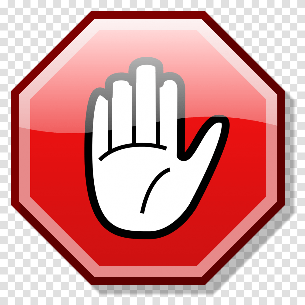 Stop Hand Gif, Stopsign, Road Sign Transparent Png