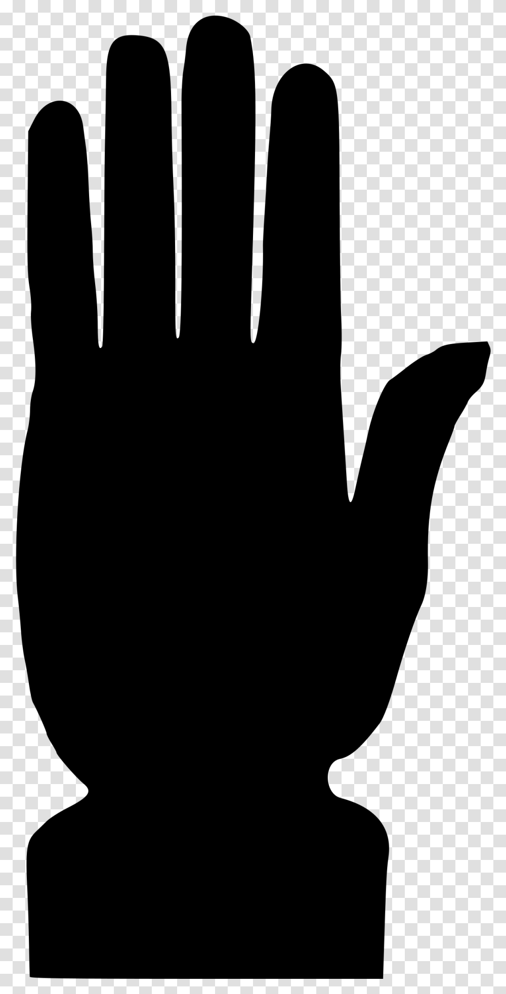 Stop Hand Stop Hand Silhouette, Gray, World Of Warcraft Transparent Png