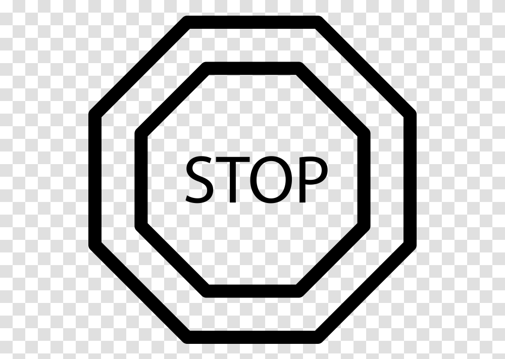 Stop Icon Octagon, Gray, World Of Warcraft Transparent Png