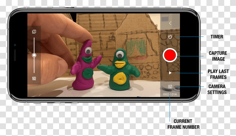 Stop Motion Studio For Ios Camera Phone, Toy, Person, Human, Robot Transparent Png