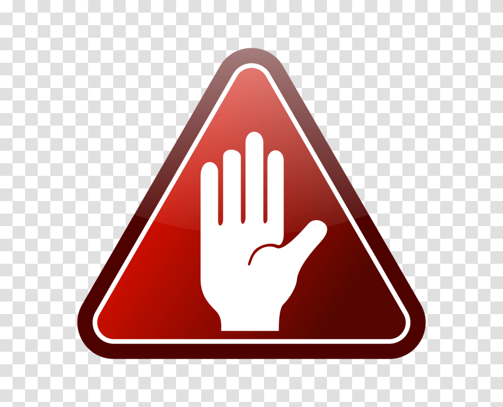 Stop Sign Computer Icons Traffic Sign Gesture, Triangle, Road Sign Transparent Png