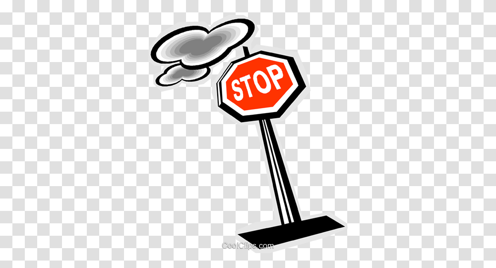 Stop Sign Royalty Free Vector Clip Art Illustration, Gas Pump, Machine, Stopsign Transparent Png