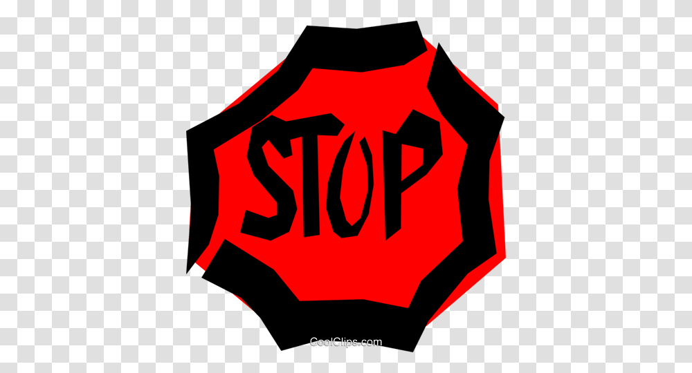 Stop Sign Royalty Free Vector Clip Art Illustration, Hand, Logo Transparent Png