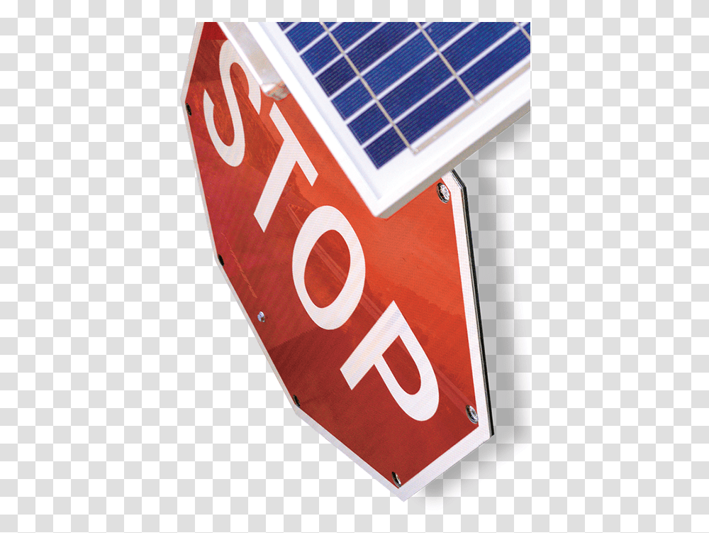 Stop Sign, Road Sign, Stopsign, Solar Panels Transparent Png