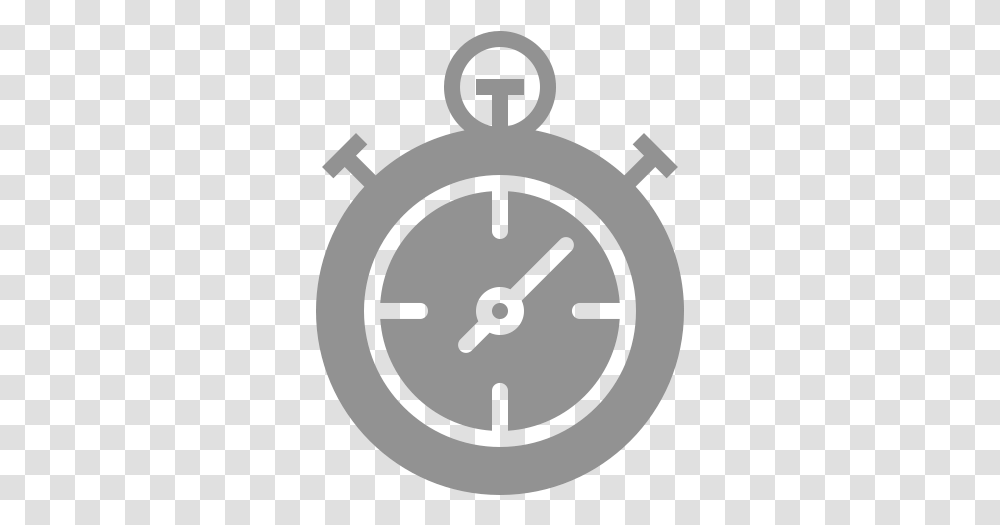 Stop Watch Icon White Basketball Logo Black Background, Stopwatch, Clock Tower, Architecture, Building Transparent Png