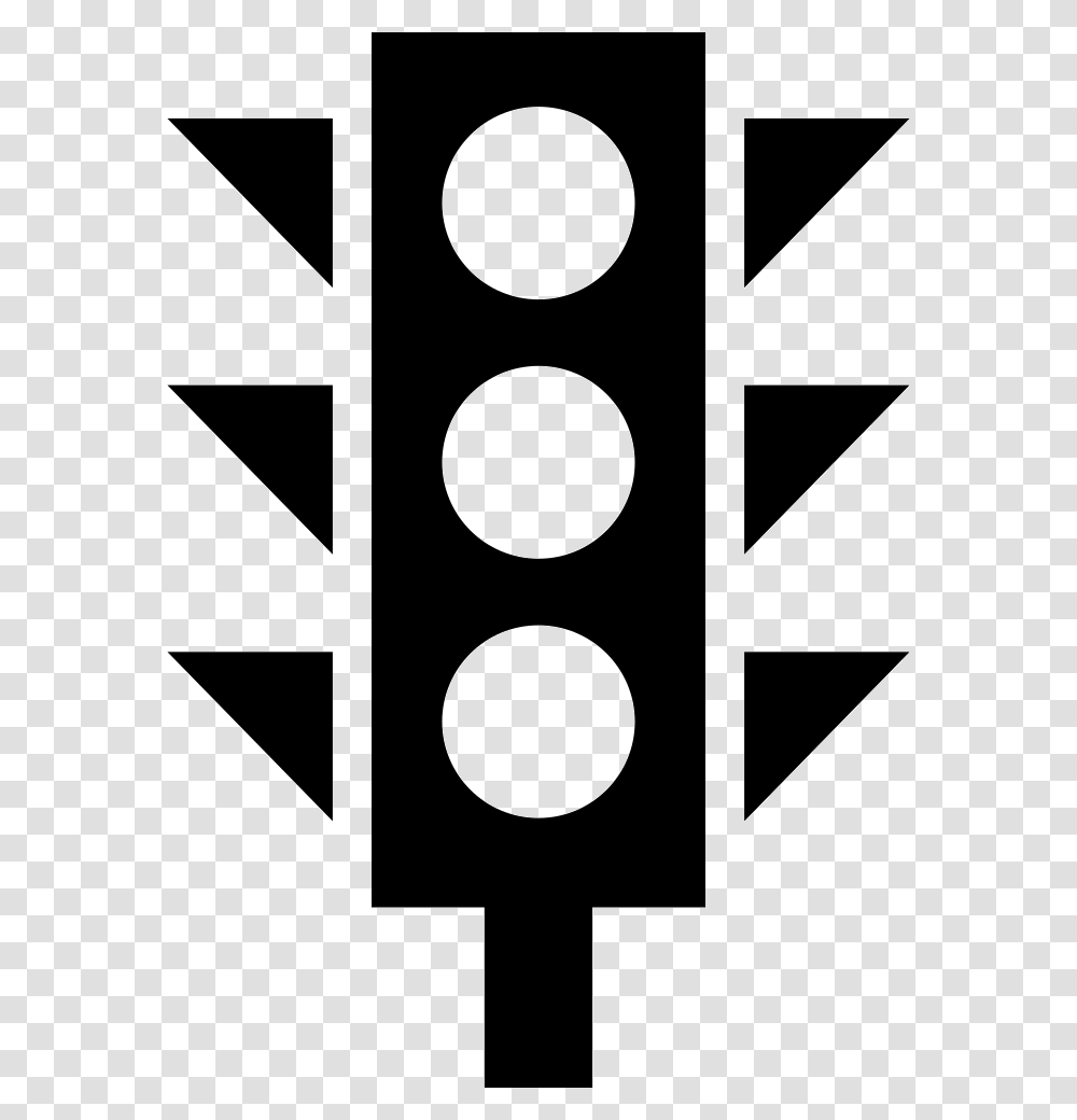 Stoplight Clipart Traffic Light Black And White, Lighting Transparent Png