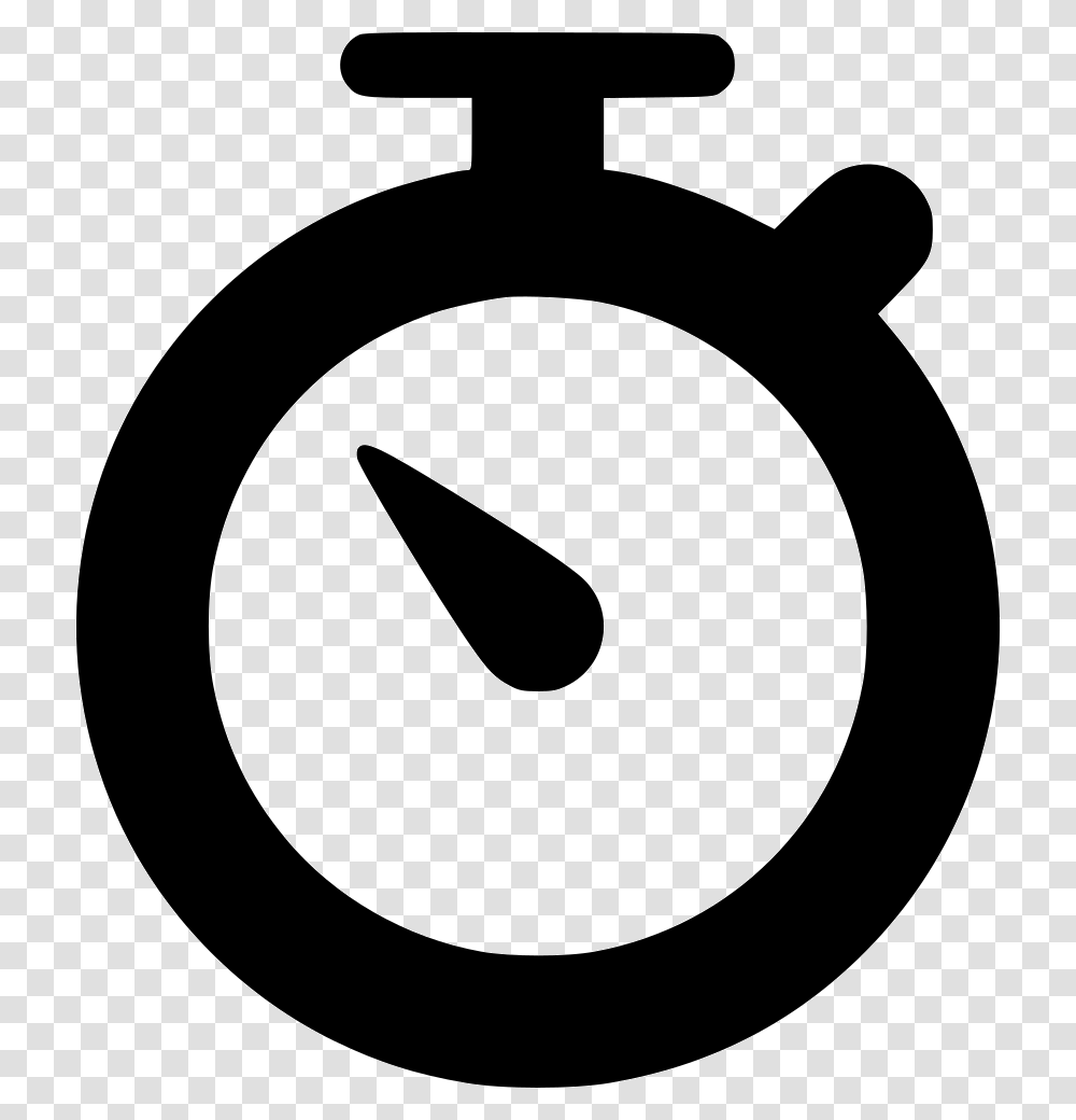 Stopwatch Alarm Speed Sport Time Clock Watch Lap Icon, Stencil, Logo, Trademark Transparent Png