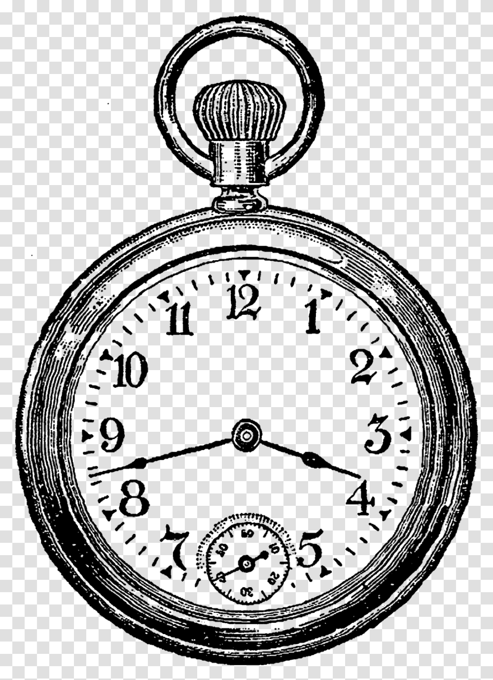 Stopwatch Clipart Vintage Pocket Watch Clip Art, Nature, Outdoors, Astronomy, Outer Space Transparent Png