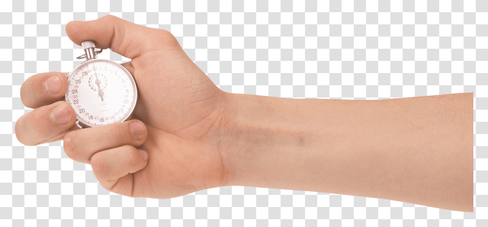 Stopwatch, Electronics, Hand, Person, Wrist Transparent Png