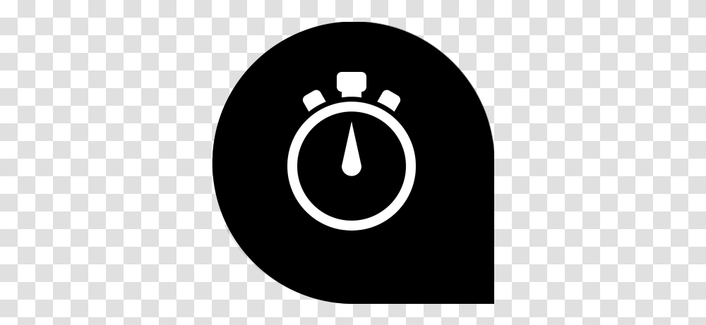 Stopwatch Garmin Connect Iq Stopwatch, Symbol, Logo, Trademark, Stencil Transparent Png