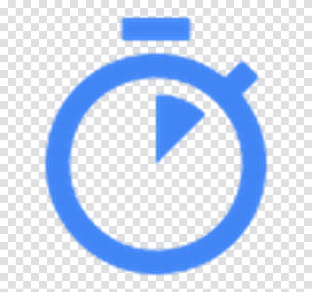 Stopwatch Icon Blue Circle, Lamp, Gauge Transparent Png