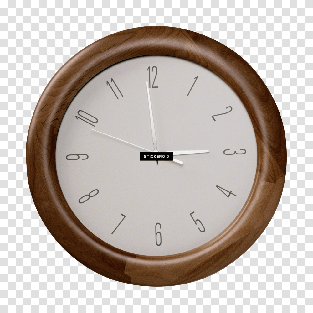 Stopwatch In Hand Clock Wall Clock Transparent Png