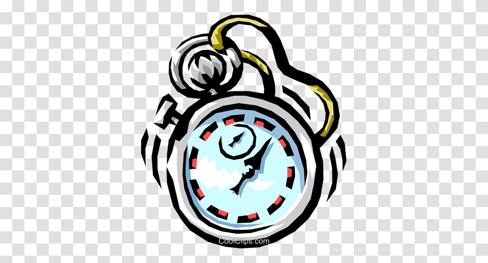 Stopwatch Royalty Free Vector Clip Art Illustration, Alarm Clock Transparent Png