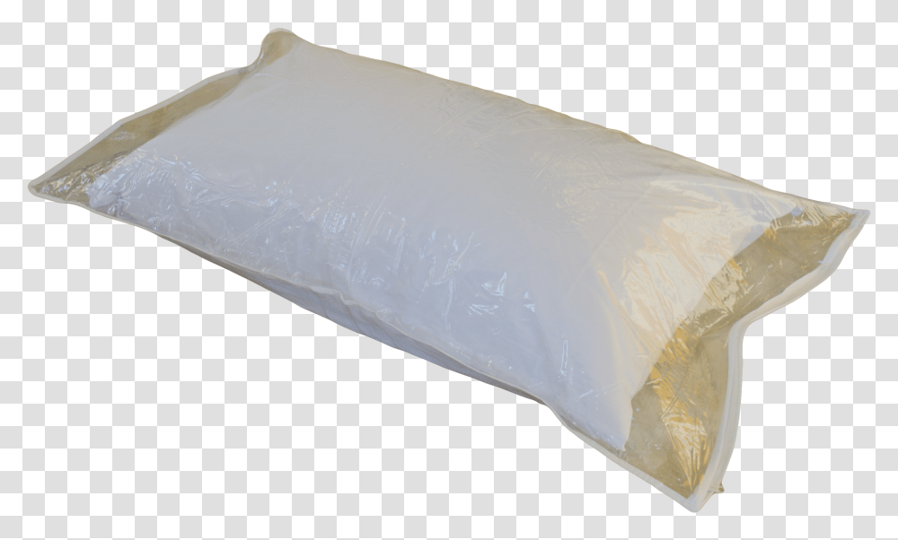 Storage Bags Pillow 35x20 In Clear Vinyl With White Zipper Solid, Cushion, Plastic Bag, Diaper, Tent Transparent Png