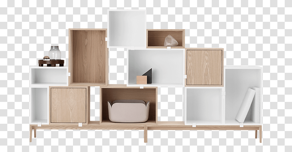 Storage Clip Wall Muuto Stacked Storage System, Furniture, Sideboard, Cupboard, Closet Transparent Png