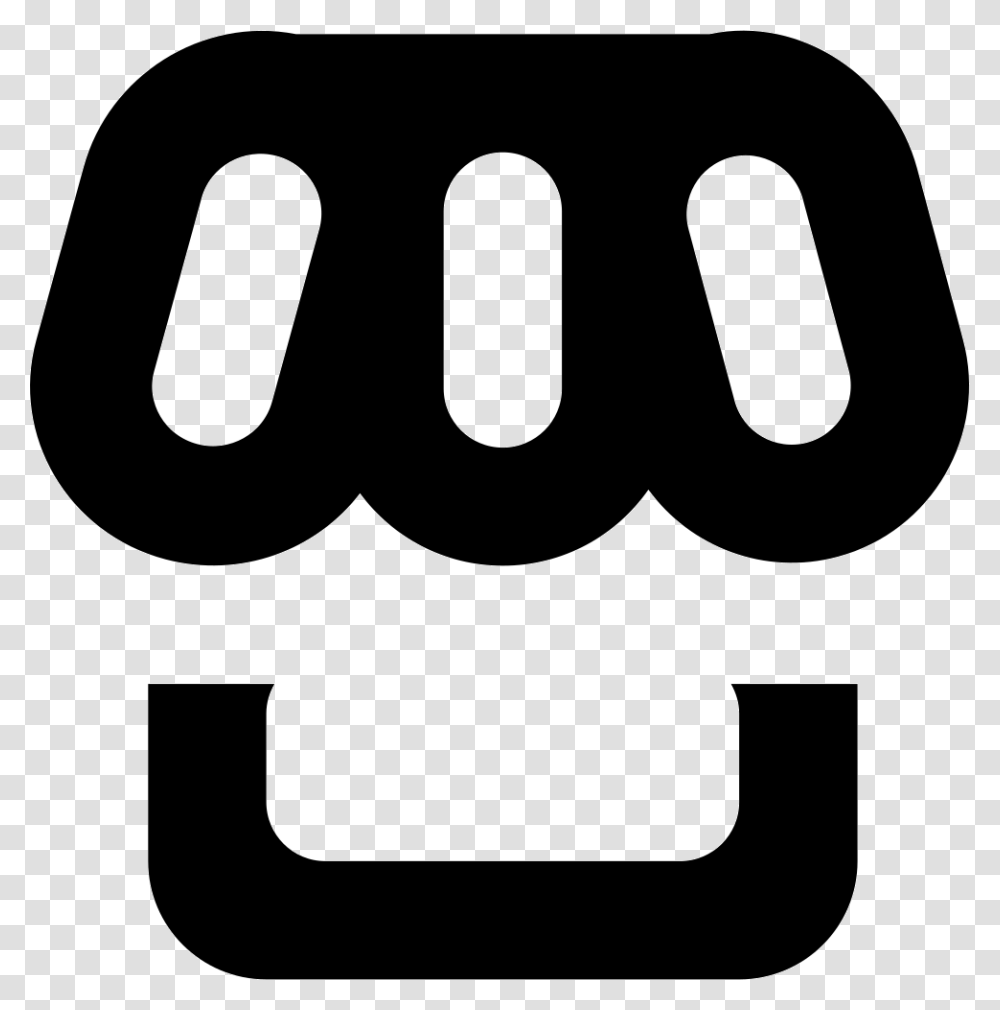 Store Gross E Commerce Symbol Commerce Symbol, Stencil, Cutlery, Fork, Pillow Transparent Png