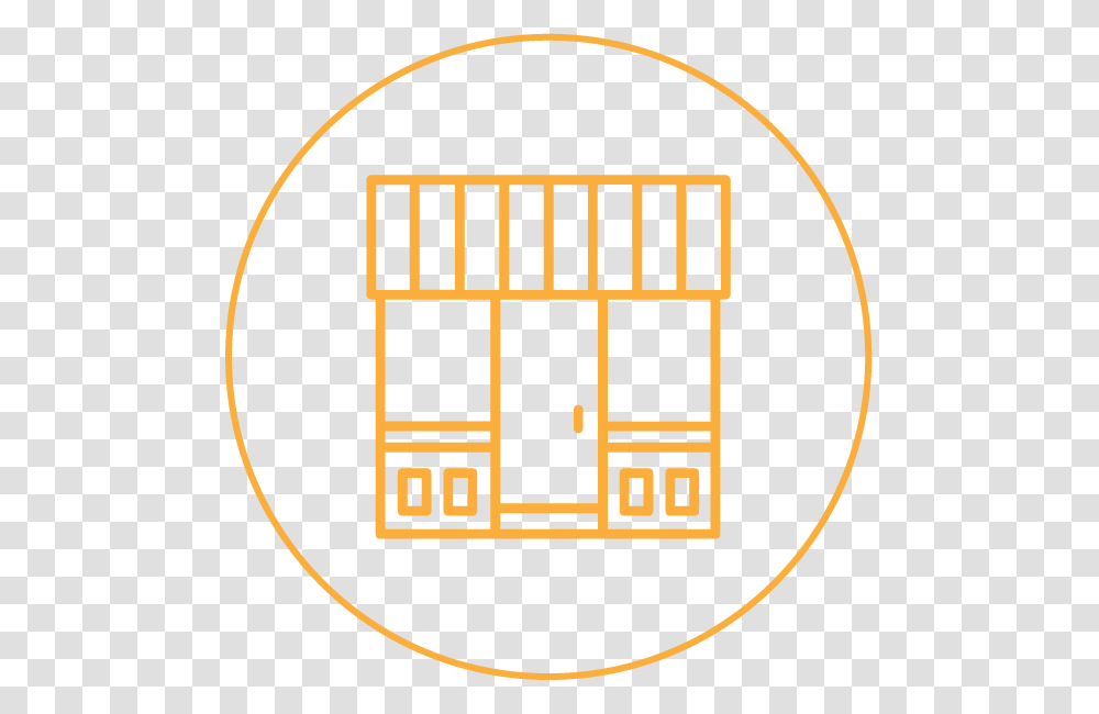 Store Icon Orange Sports Store Icon, Logo, Trademark, Label Transparent Png
