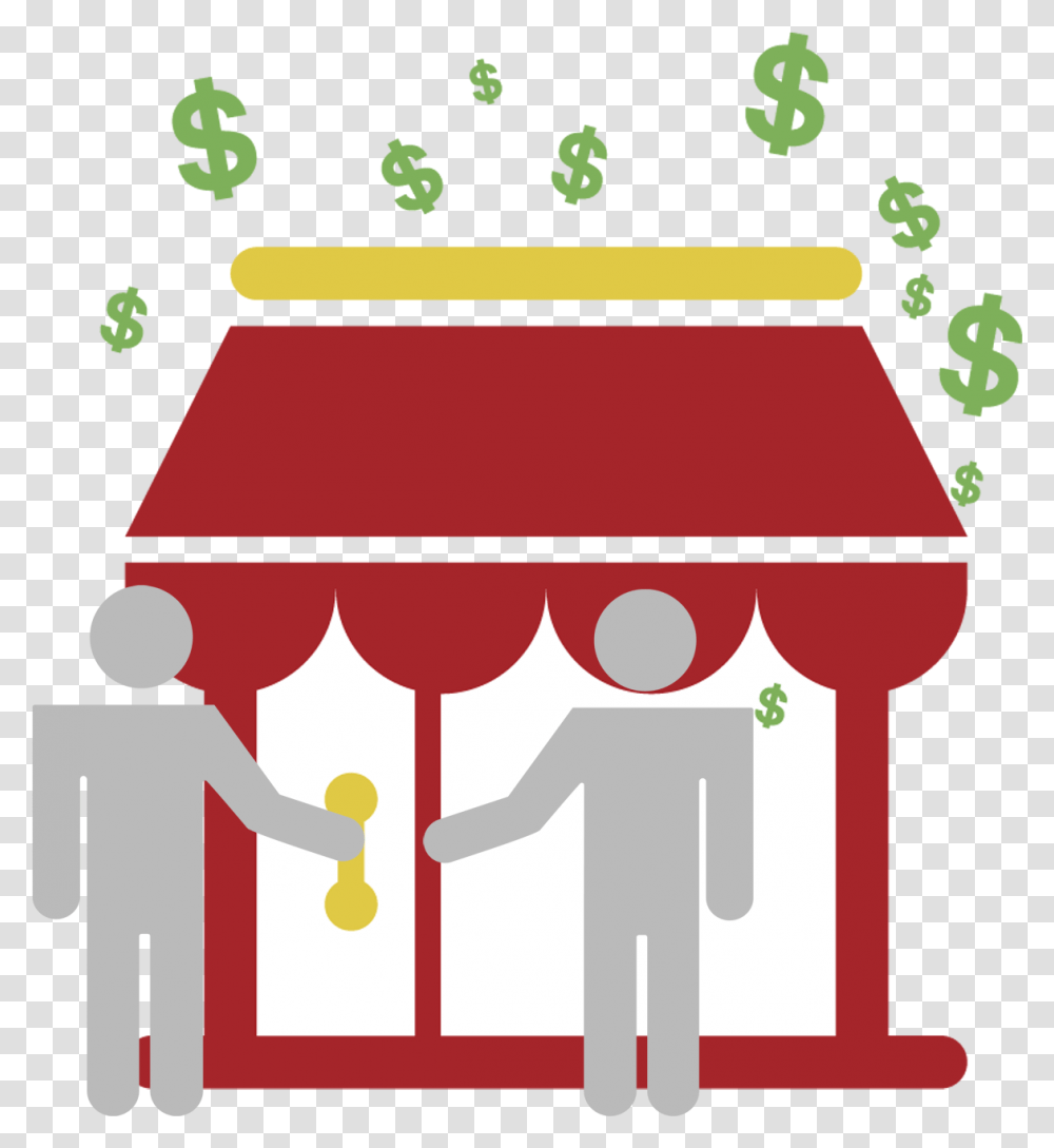 Store With Dollar Signs Store Icon, Tabletop, Indoors, Lighting Transparent Png