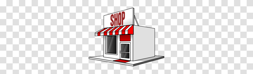 Storefront Clipart, Awning, Canopy, Kiosk, Fence Transparent Png
