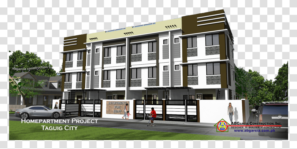 Storey Apartment Design Philippines, Person, Condo, Housing, Building Transparent Png