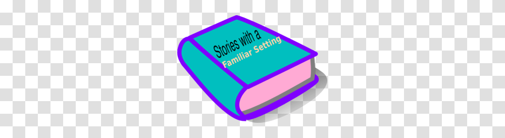 Stories With A Familiar Setting Book Clip Art, Rubber Eraser, Paper Transparent Png