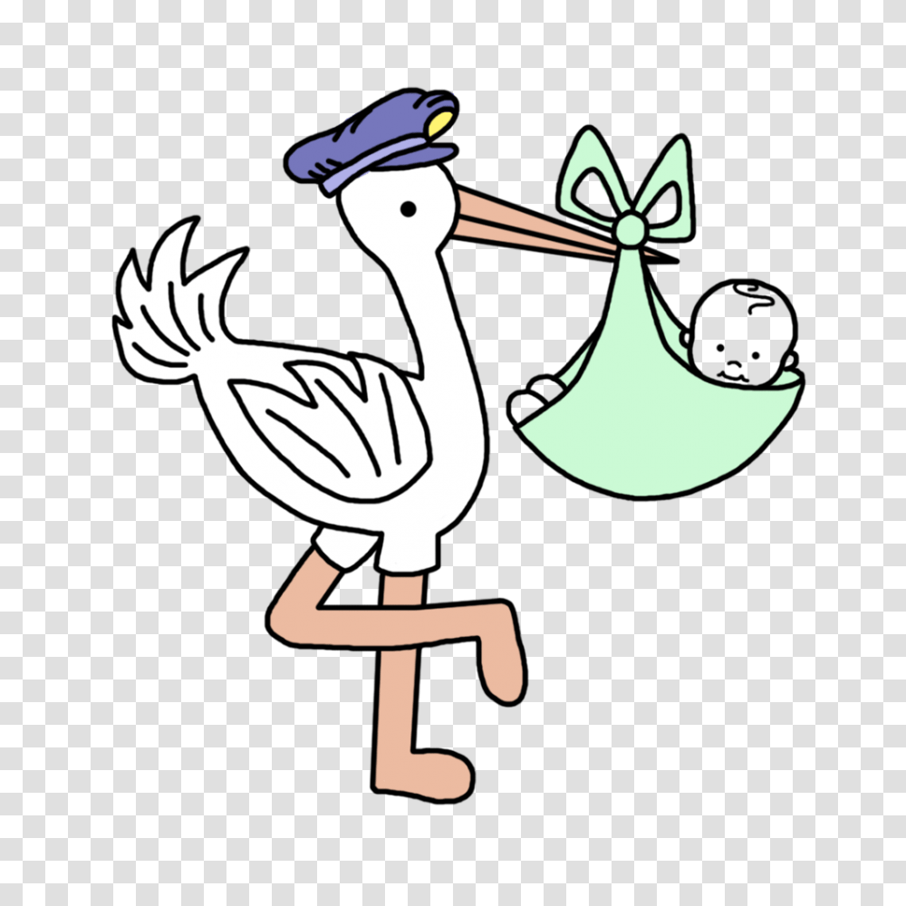 Stork Clipart Baby Diaper Bag, Bird, Animal, Dodo Transparent Png