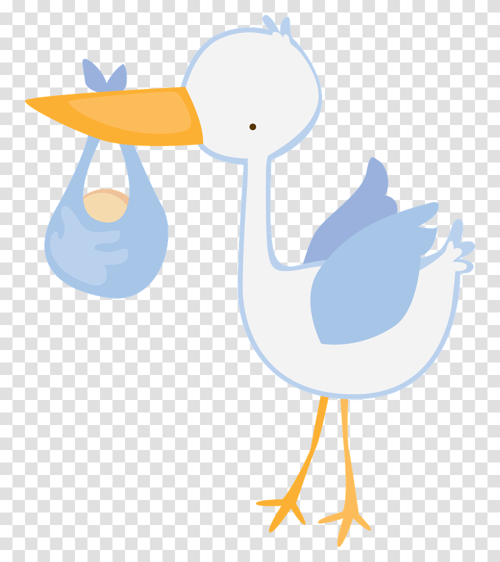 Stork Vector Banner Baby Boy Stork Clipart Baby Shower, Animal, Bird, Goose, Duck Transparent Png