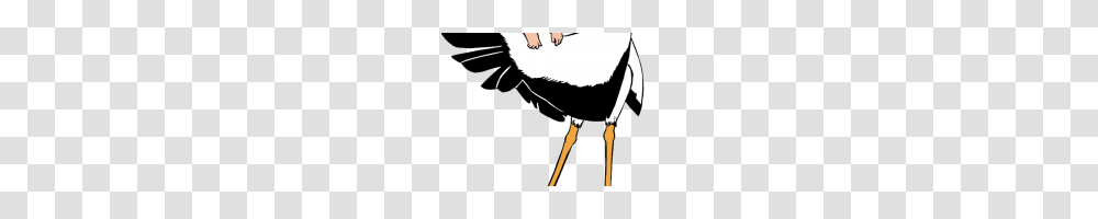 Stork With Baby Clipart Stork Carrying Ba Clip Art Royalty Free, Animal, Bird, Person, Human Transparent Png