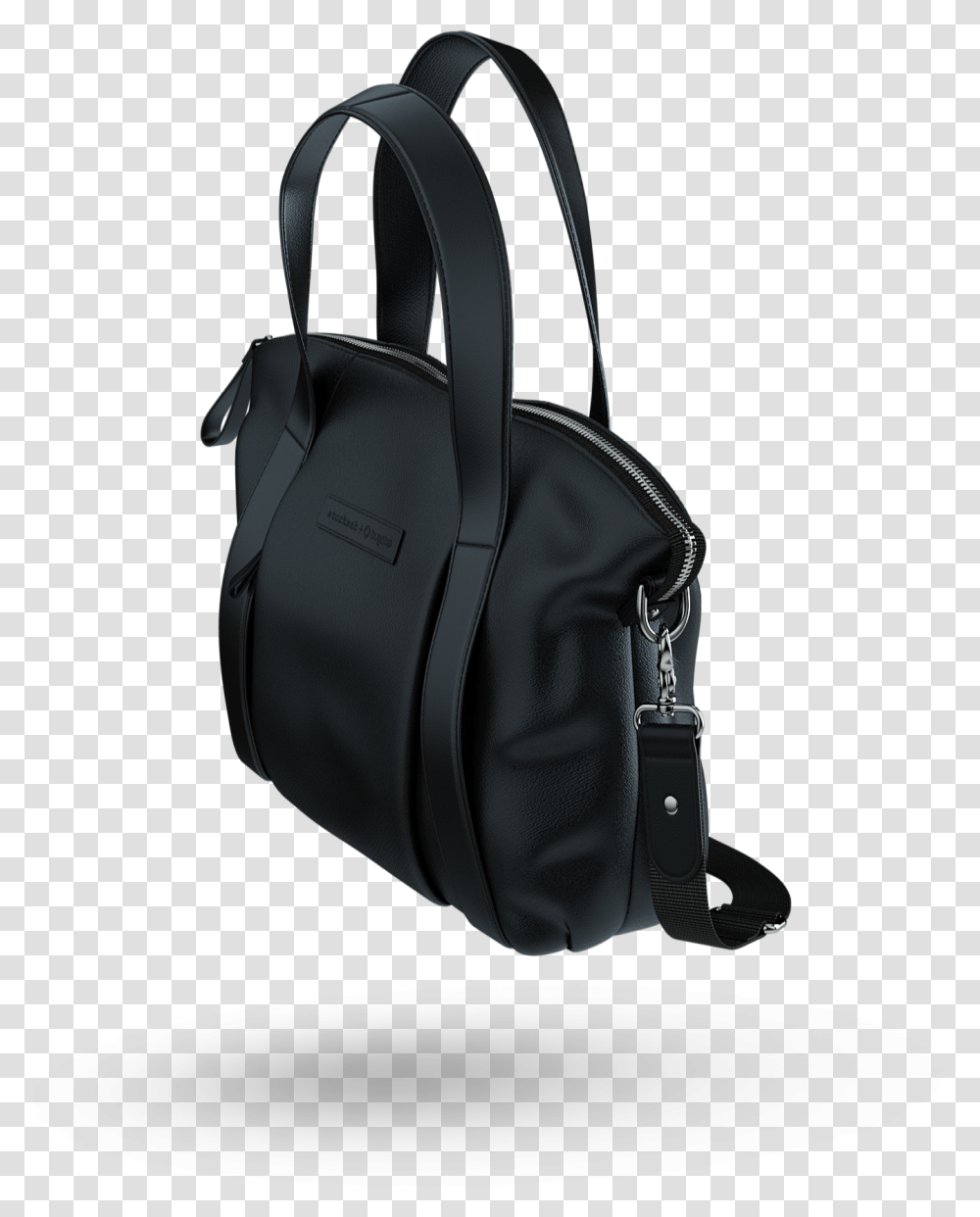 Storksak Bugaboo Leather Bag Black Duffel Bag, Backpack, Accessories, Accessory, Handbag Transparent Png