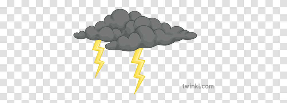 Storm Cloud Illustration Twinkl Animated Cloud Storm, Cross, Symbol, Text, Animal Transparent Png