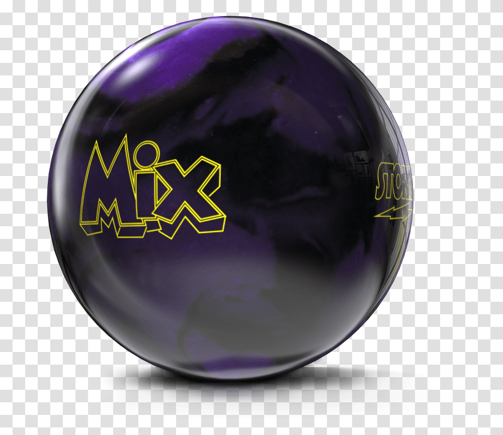 Storm Mix Black Purple Bowling Ball, Helmet, Apparel, Sphere Transparent Png