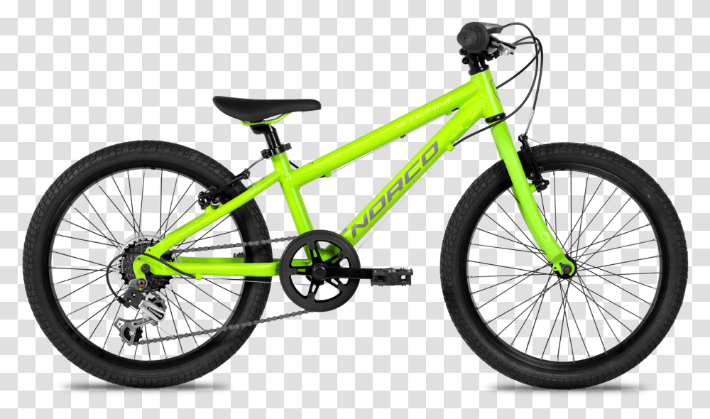Storm Norco Yellow And White Bike, Bicycle, Vehicle, Transportation, Mountain Bike Transparent Png