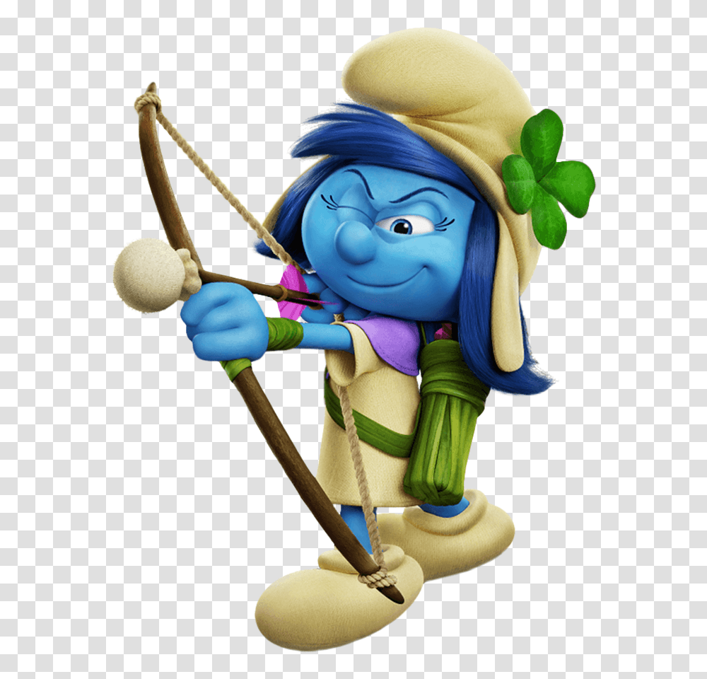 Storm Smurfs The Lost Village Gallery, Toy, Archer, Archery, Sport Transparent Png