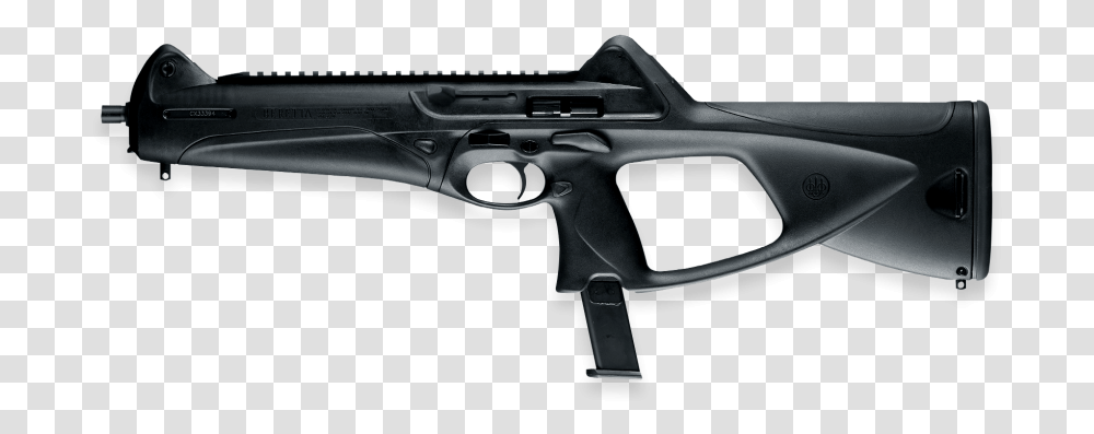 Storm Submachine Gun Black Facing Left Beretta Mx4 Storm Imfdb, Weapon, Weaponry, Handgun Transparent Png