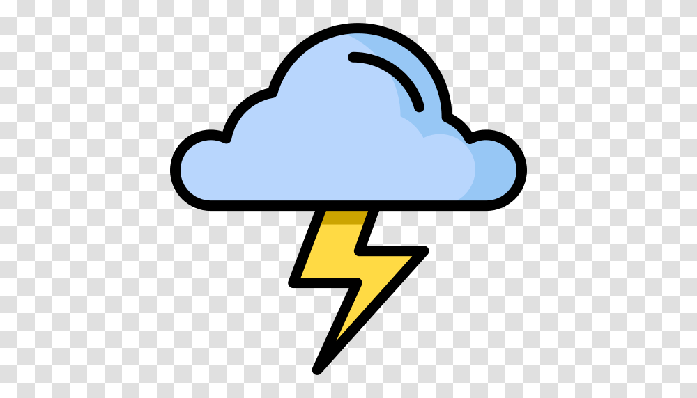 Storm Thunder Icon, Nature, Outdoors, Hammer Transparent Png