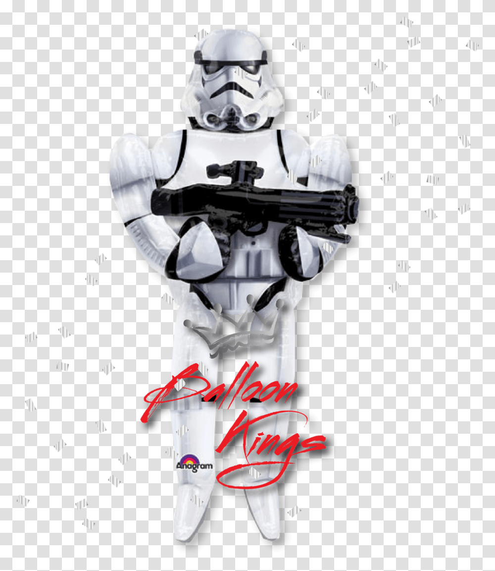 Storm Trooper Airwalker, Person, Paper, Gun Transparent Png