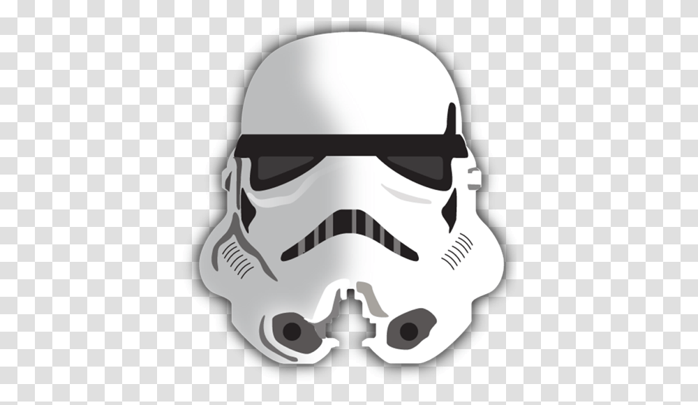 Storm Trooper, Character, Helmet, Stencil Transparent Png