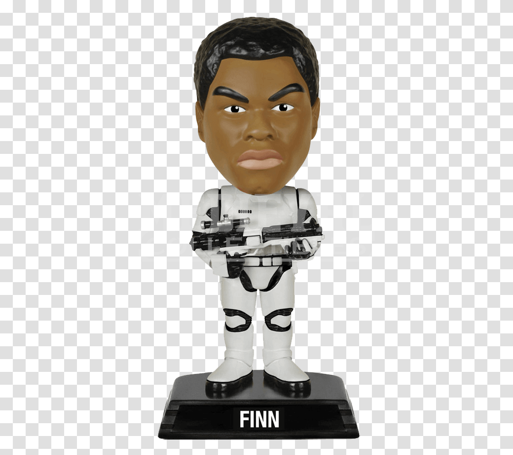 Stormtrooper Bobble Head, Person, Human, Figurine, Toy Transparent Png