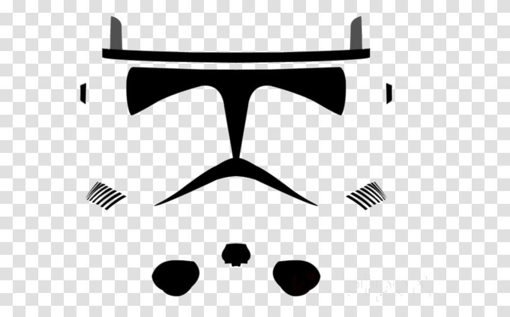 Stormtrooper Clone Helmet Clipart Trooper Wolfpack Logo Star Wars, Gun, Cushion Transparent Png