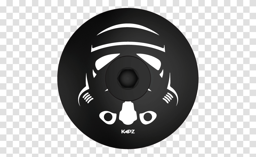 Stormtrooper Headset Cap Star Wars Tire Valve Stem Caps, Electronics, Camera, Camera Lens, Disk Transparent Png