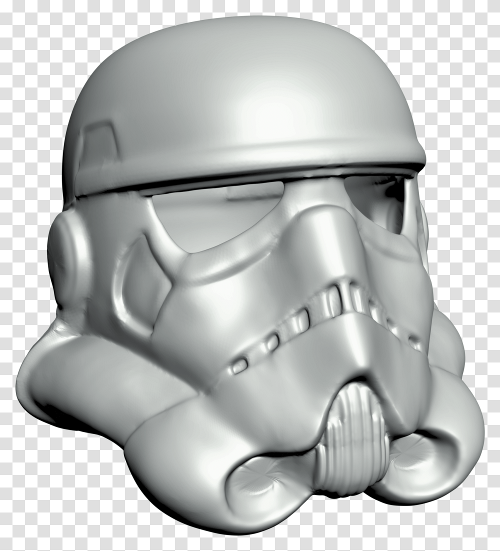 Stormtrooper Helmet 3d Object Stormtrooper Helmet 3d Model, Apparel, Crash Helmet, Hardhat Transparent Png