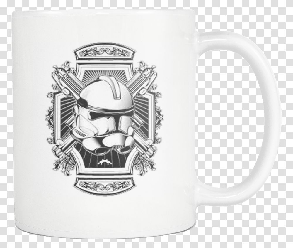 Stormtrooper Helmet Pop Art In Star Wars Coffee Mug Clone Trooper 501 Tattoo, Coffee Cup, Stein, Jug, Wristwatch Transparent Png